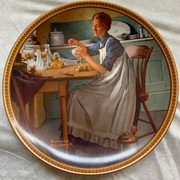 Norman Rockwell Limited edition collectors plate - Picture 2 of 3